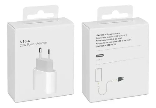 ADAPTADOR IPHONE CARGA RÁPIDA 20W